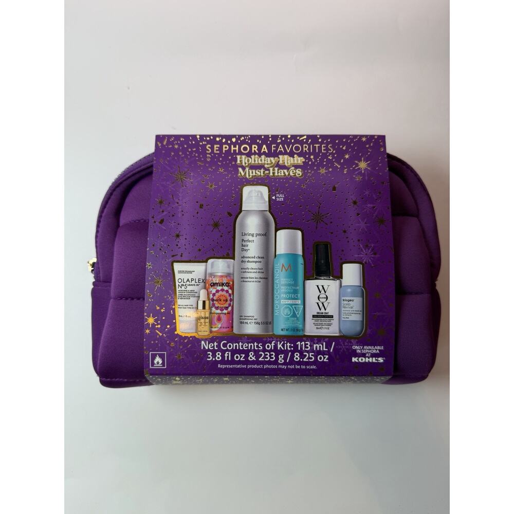 Sephora Favorites Haircare Gift Set Hair 16 Pcs Amika Living Proof Oribe Oil